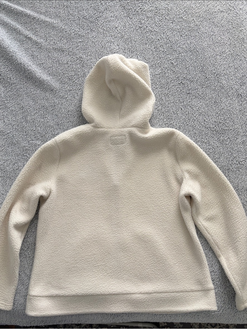 Ohio State Cream Sherpa Full-Zip Hoodie Jacket - Picture 5 of 5